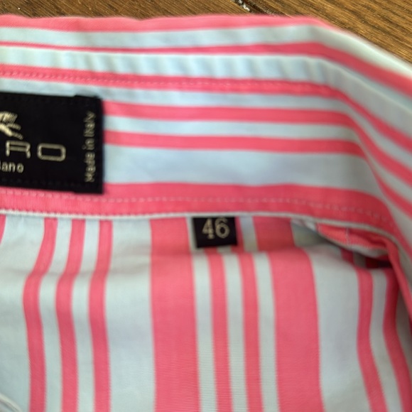 ETRO slim fit striped button down - Picture 6 of 8